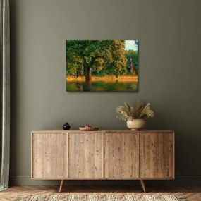 Obraz żyraf w naturze (70x50 cm)