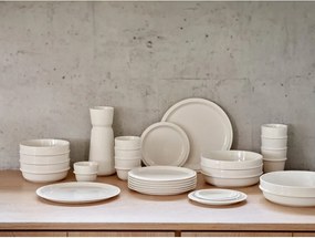 Kremowa porcelanowa miska na zupę 900 ml Eau – Zone