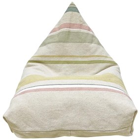 Kremowy dziecięcy worek do siedzenia Cleo Multi Stripe – Lorena Canals