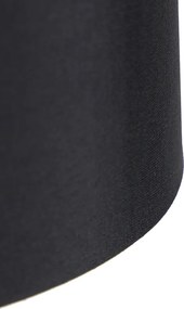 Nowoczesna lampa podłogowa czarna - Lofty