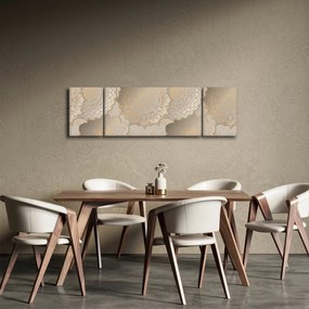 Obraz - Mandale w złotych odcieniach (170x50 cm)