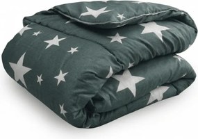 Zestaw całorocznej kołdry 140x200 cm z włókna silikonowego z poduszką 70x90 cm DREAM STAR