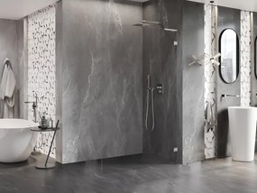 Mexen Lunar L ścianka prysznicowa Walk-in prawa 50 x 200 cm, transparent 8 mm, chrom - 830L-050-000-01-00-P