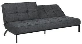 Ciemnoszara rozkładana sofa 198 cm Perugia – Actona