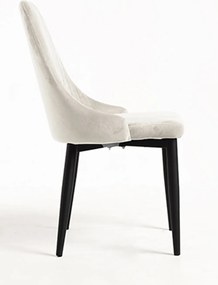 Zestaw 4 Krzese Kan Aksamitne