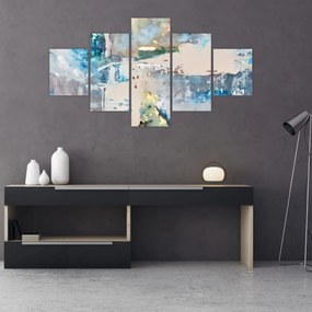 Obraz - Abstrakcja (125x70 cm)