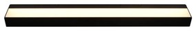 Kinkiet LED w kolorze matowej czerni (dł. 60 cm) Rocco – Trio