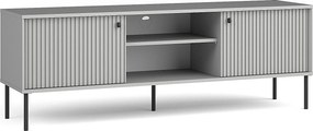 Szafka RTV stojąca NIMB 156,2 cm do Salonu pod Telewizor - Szary