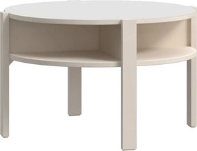 Stolik kawowy - płyta wiórowa - jasny brąz - TOBAGO