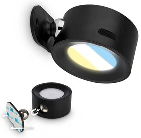 Briloner 3896015 - LED ściemnialny ładowalny kinkiet TARI LED/1,6W/5V 1500 mAh czarny