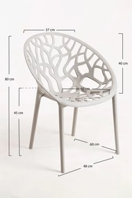 Zestaw 4 Krzese Nido