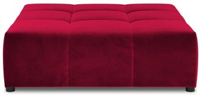 Czerwony moduł aksamitnej sofy Rome Velvet – Cosmopolitan Design