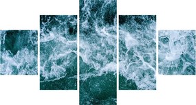 Obraz - Fale oceanu (125x70 cm)