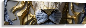 Obraz - Głowa Lwa (170x50 cm)