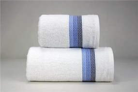 Ręcznik bawełniany Frotex Ombre 50x90 biały/niebieski GRENO