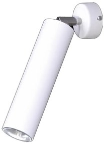 Biały metalowy ruchomy kinkiet tuba - A739 L2-W10