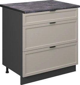 Szafka dolna do kuchni greybeige 80x60x82 fame-line