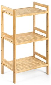 G21 Regał bambusowy, 3 półki, 3 piętra