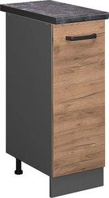 Szafka apteczna złoty dąb energetyczny 30x60x81.6 r-line