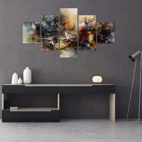 Obraz - Grafika abstrakcyjna (125x70 cm)