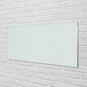 Szklany Panel Geometryczne Koła