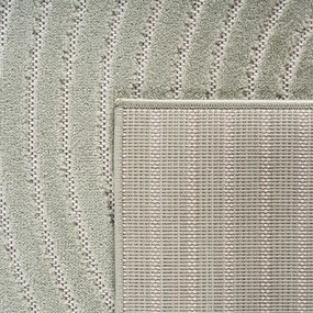 Dywan uniwersalny Nova 3D oliwkowy koło 80 cm x 80 cm