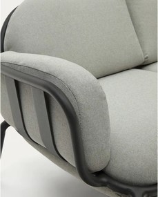 Jasnoszara sofa ogrodowa Joncols – Kave Home