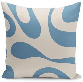Poszewka na poduszkę 43x43 cm Blue Latte – Mila Home