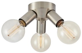 Markslöjd 108551 - Lampa sufitowa MAZZO 3xE27/40W/230V matowy chrom