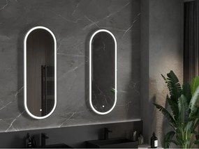 Mexen Bono lustro łazienkowe podświetlane 45 x 120 cm, LED 6000K, antypara - 9816-045-120-611-00