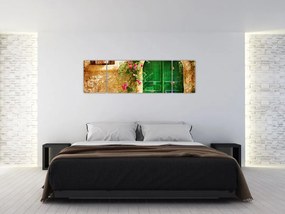 Obraz starych drzwi (170x50 cm)