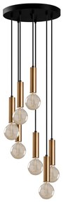Lampa wisząca Tempo - 6032, brązowa