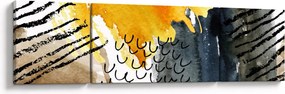 Obraz - Abstrakcyjna akwarela (170x50 cm)