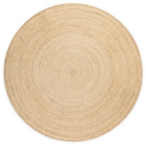 Okrągły dwustronny dywan z juty ø 140 cm Braided Ivory – Hanse Home