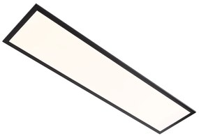 Nowoczesny panel LED czarny 100 cm w komplecie z diodą LED Dim to Warm - Armstrong Nowoczesny Oswietlenie wewnetrzne