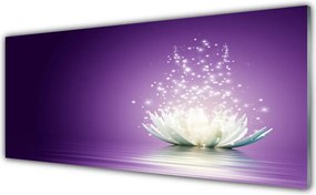 Panel Szklany do Kuchni Mistyczny Lotos W Pełni