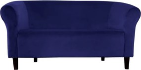 Sofa Milo tkanina Welur : Kolor nogi - Venge, Kolor tkaniny - VELVET - MG16, Typ tkaniny - Velvet, Wysokość nogi - 15 cm