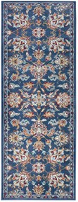 Dywan klasyczny Luxor niebieski 80 cm x 240 cm
