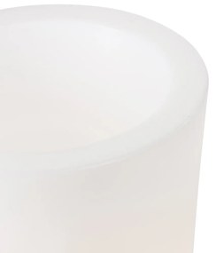 Zewnetrzna Lampa podłogowa ogrodowa biała 60 cm doniczka IP44 - Verano Nowoczesny Oswietlenie zewnetrzne