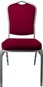 Krzesło Vega tkanina Welur bankietowe konferencyjne stelaż metalowy : Kolor Stelaża - Szary, Kolor tkaniny - VELVET - MG31