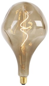 Żarówka LED E27 przyciemniana G168 brązowa 6W 150lm 1800K