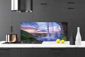 Panel Kuchenny Kaskada Wodna W Górach