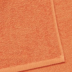 Pomarańczowe bawełniane ręczniki szybkoschnące zestaw 8 szt. Quick Dry – Catherine Lansfield