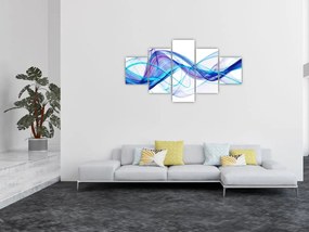Obraz abstrakcji (125x70 cm)