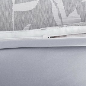 Pościel żakardowa Alabama szary, 140 x 200 cm, 70 x 90 cm