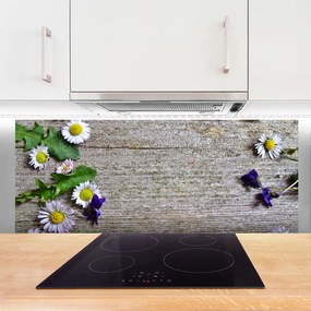 Panel nad blat kuchenny Urok Polnej Stokrotki