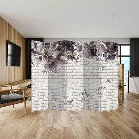 Parawan - Ściana z bukietem (210x170 cm)