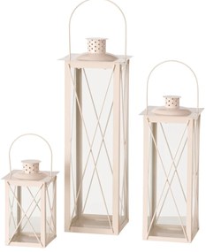 Metalowy lampion z uchwytem, FAROL, 20, 35 i 50 cm