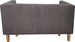 Sofa Monaco : Kolor nogi - Drewno, Kolor tkaniny - Kronos22/Poso22, Typ tkaniny - Kronos/Poso, Wysokość nogi - 15 cm
