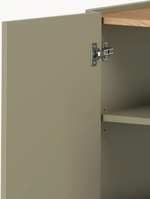 Komoda Elivo 150 cm z szufladami - eukaliptus / dąb baltic dune
